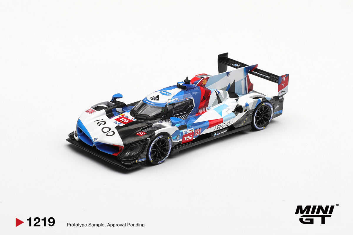 MiniGT - 2025 BMW M Hybrid V8 Hyper Car #15 BMW M Team Le Mans 24hr
