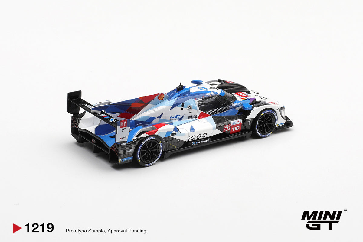 MiniGT - 2025 BMW M Hybrid V8 Hyper Car #15 BMW M Team Le Mans 24hr