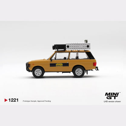 MiniGT - Range Rover 1981 Camel Trophy Sumatra K.Stoppa & A.Valldorf