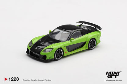 MiniGT - Mazda RX-7 VeilSide Fortune7 Green