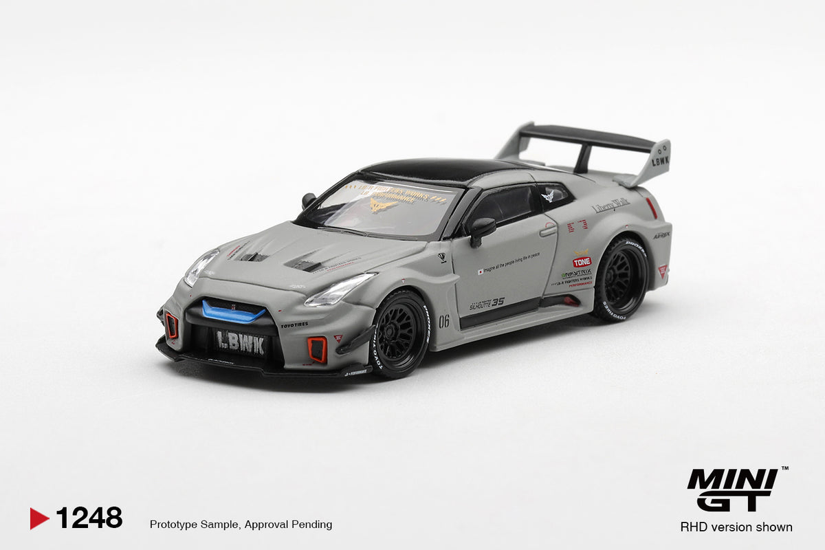 MiniGT - NISSAN LB-Silhouette WORKS GT 35GT-RR Ver.1 Matt Grey