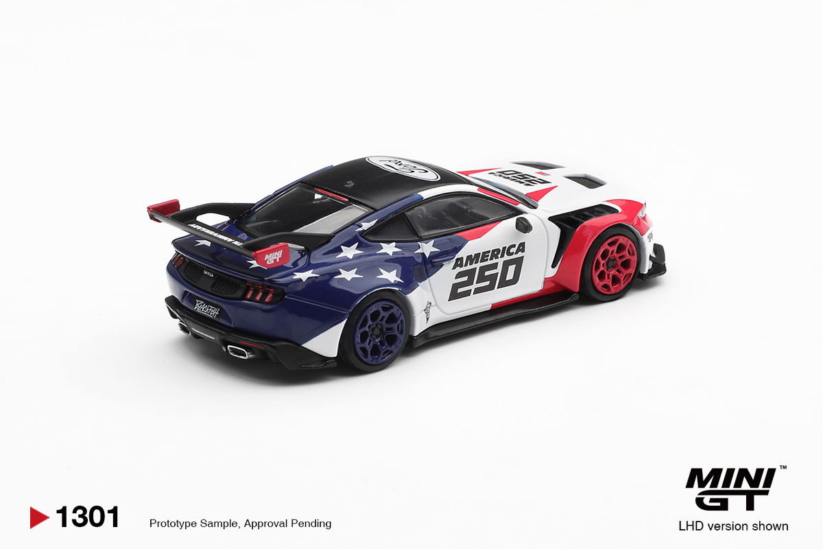 MiniGT - Ford Mustang GTD 'America 250' - 1:64 Scale