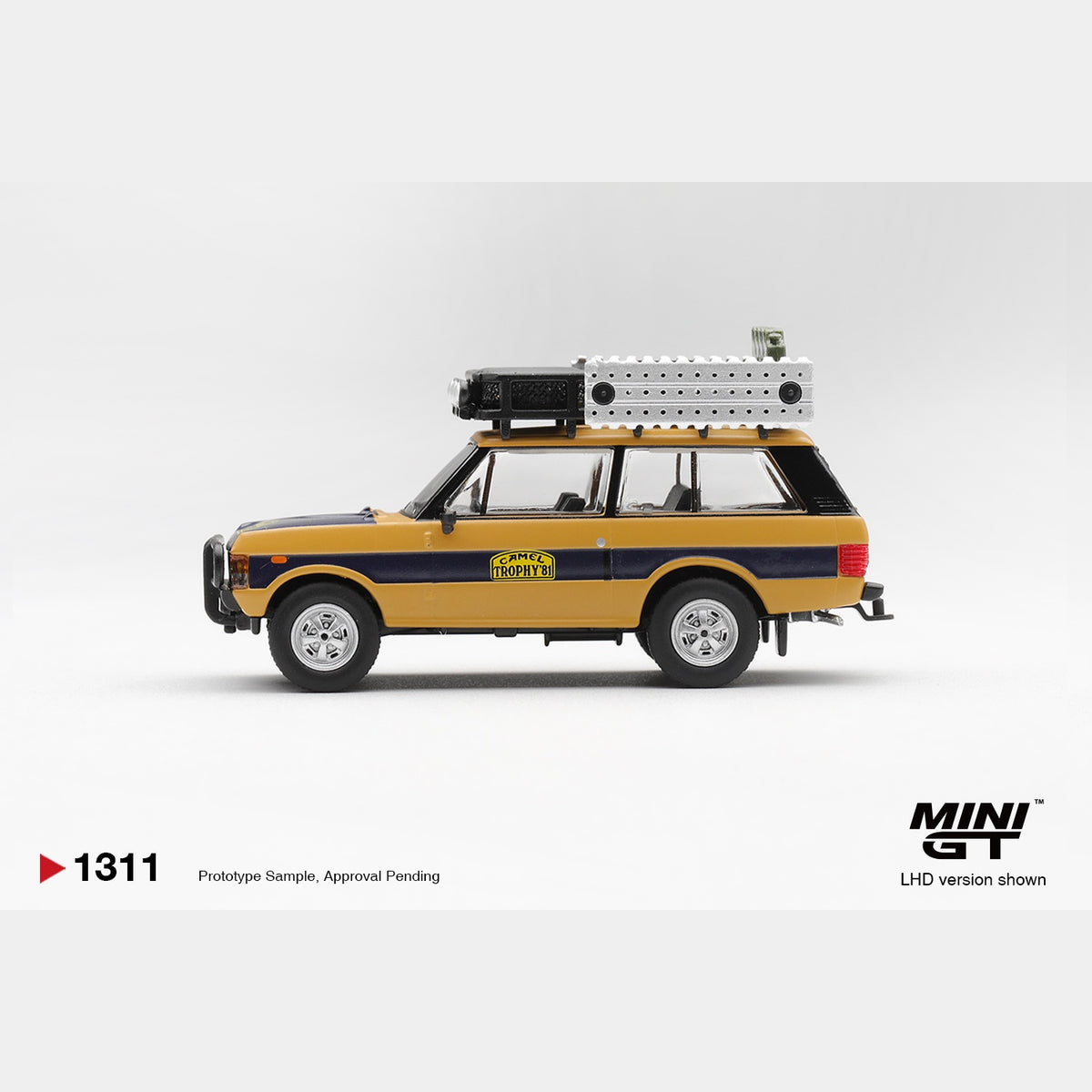MiniGT - Range Rover 1981 Camel Trophy Sumatra N.Sudmann & F.Hofmann