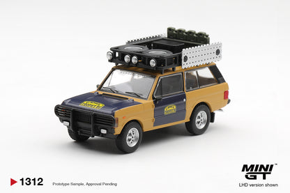 MiniGT - Range Rover 1981 Camel Trophy Sumatra H.Fischer & W.Bays