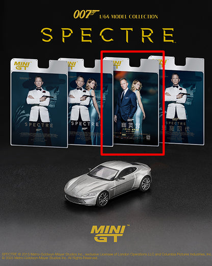 MiniGT - Aston Martin DB10 'Spectre' 007 James Bond Series - Chinese Artwork