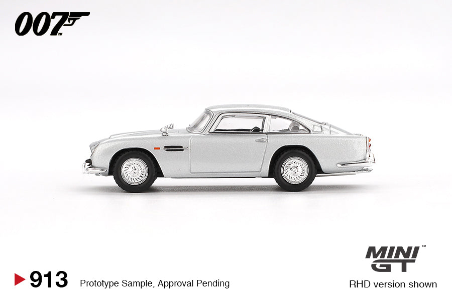MiniGT - 2012 Aston Martin DB5 'Skyfall' 007 James Bond Series (Japan Blister)
