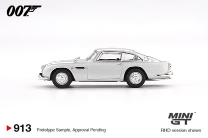 MiniGT - 2012 Aston Martin DB5 'Skyfall' 007 James Bond Series (Japan Blister)