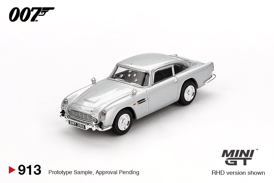 MiniGT - 2012 Aston Martin DB5 'Skyfall' 007 James Bond Series (Japan Blister)