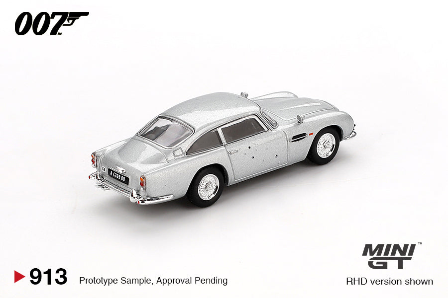 MiniGT - 2012 Aston Martin DB5 'Skyfall' 007 James Bond Series (Japan Blister)