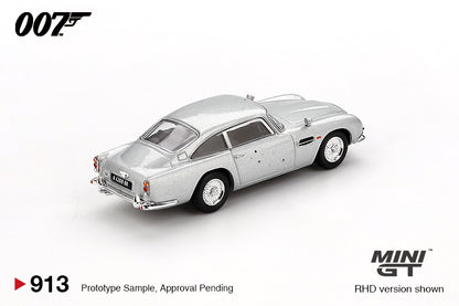 MiniGT - 2012 Aston Martin DB5 'Skyfall' 007 James Bond Series (Japan Blister)
