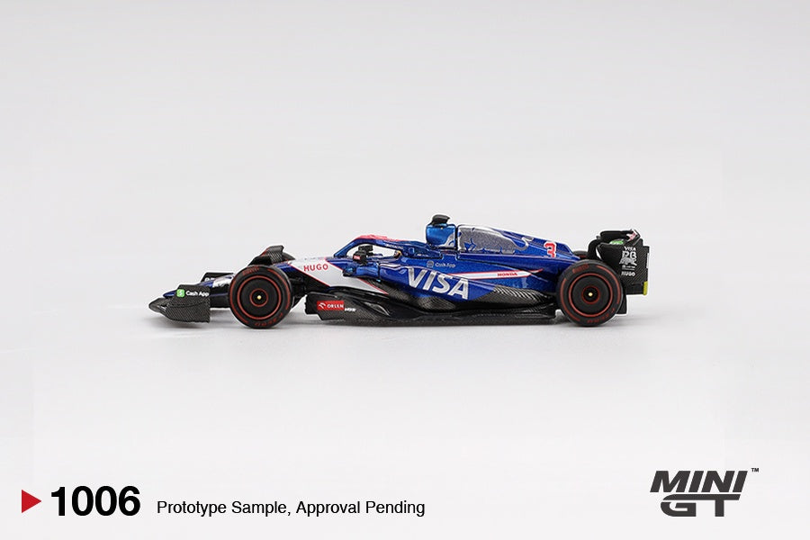 MiniGT - Racing Bulls VCARB 01 #3 Daniel Ricciardo 2024 F1 2024 Bahrain GP