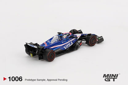 MiniGT - Racing Bulls VCARB 01 #3 Daniel Ricciardo 2024 F1 2024 Bahrain GP
