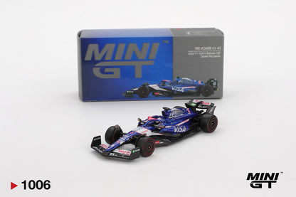 MiniGT - Racing Bulls VCARB 01 #3 Daniel Ricciardo 2024 F1 2024 Bahrain GP