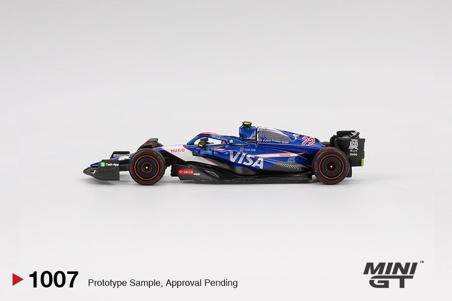 MiniGT - Racing Bulls VCARB 01 #22 Yuki Tsunoda 2024 F1 2024 Bahrain GP