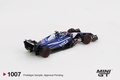 MiniGT - Racing Bulls VCARB 01 #22 Yuki Tsunoda 2024 F1 2024 Bahrain GP