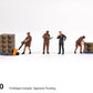 MiniGT - Figurines: UPS Driver and Workers