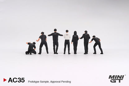 MiniGT - Figurines: NISMO Technician Team - 1:64 Scale