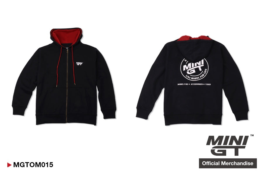 MiniGT - Sweat Jacket (Full Zip) - Black