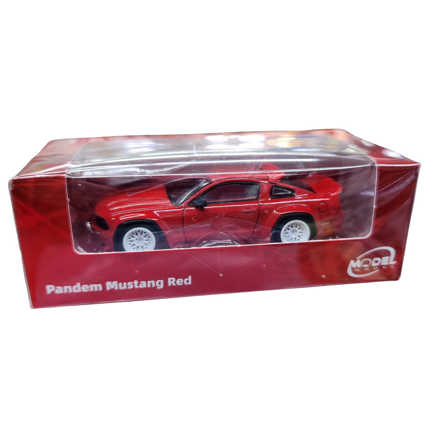 ModelModel - Pandem Mustang (Red) - 1:64 Scale
