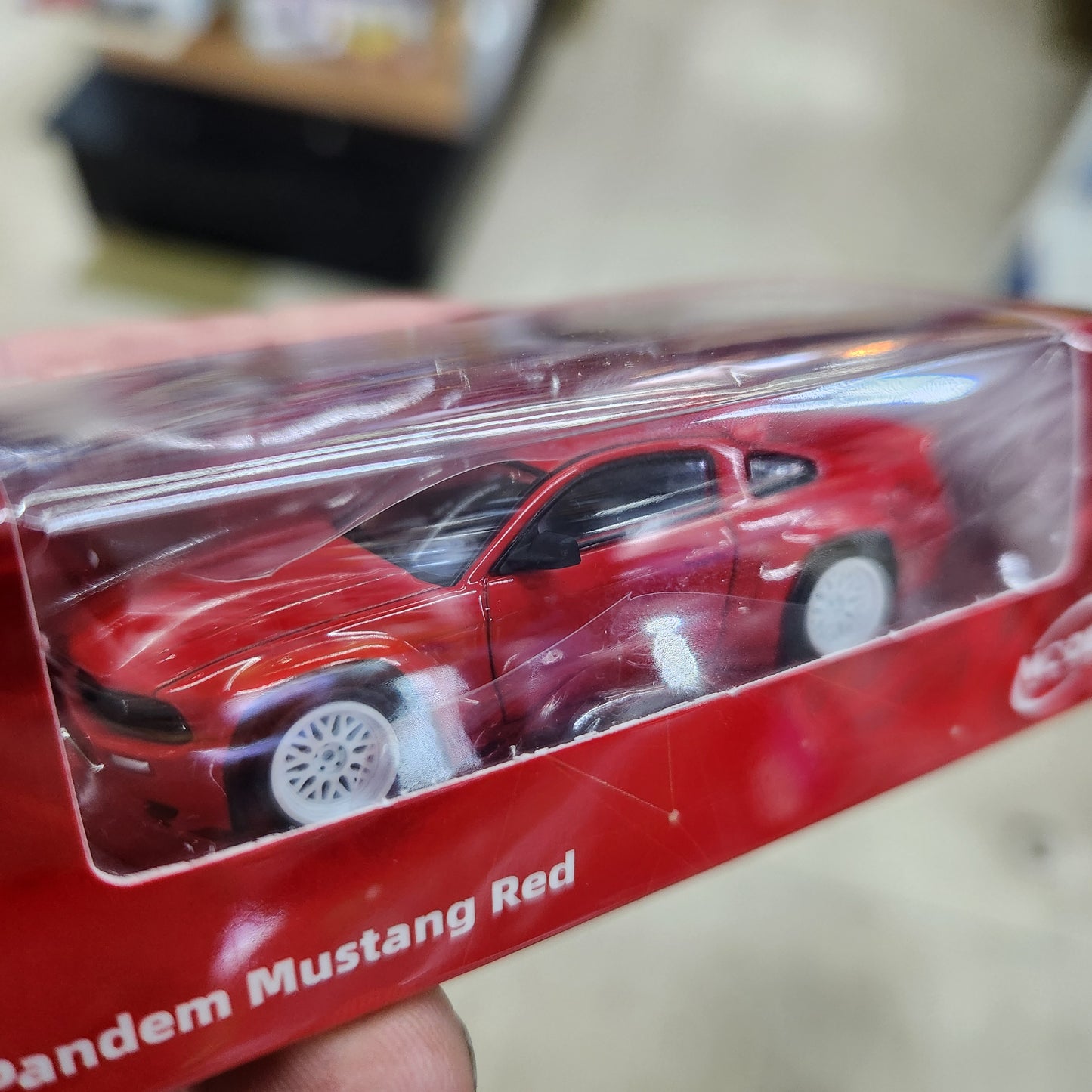 ModelModel - Pandem Mustang (Red) - 1:64 Scale
