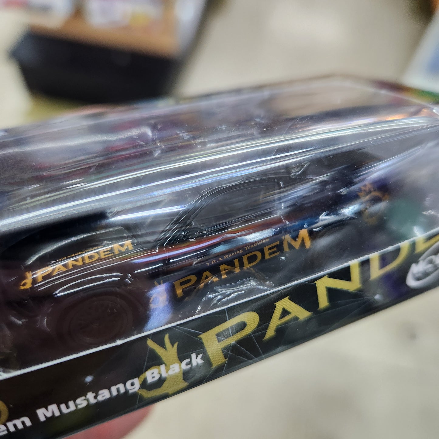 ModelModel - Pandem Mustang (Black) - 1:64 Scale