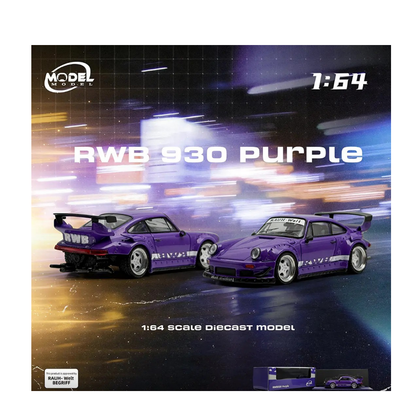 ModelModel - Porsche RWB930 (Purple) - 1:64 Scale
