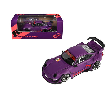 ModelModel - RWB 993 'Rotana #18' (Purple) - 1:64 Scale