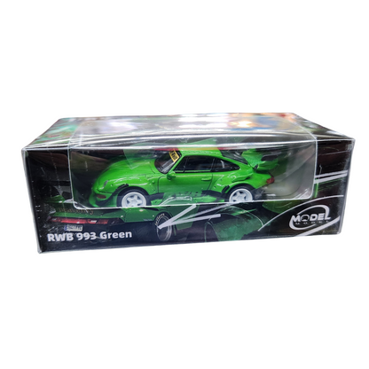 ModelModel - Porsche RWB993 (Green) - 1:64 Scale