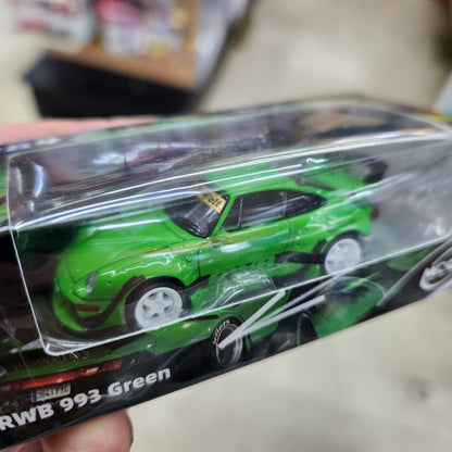 ModelModel - Porsche RWB993 (Green) - 1:64 Scale