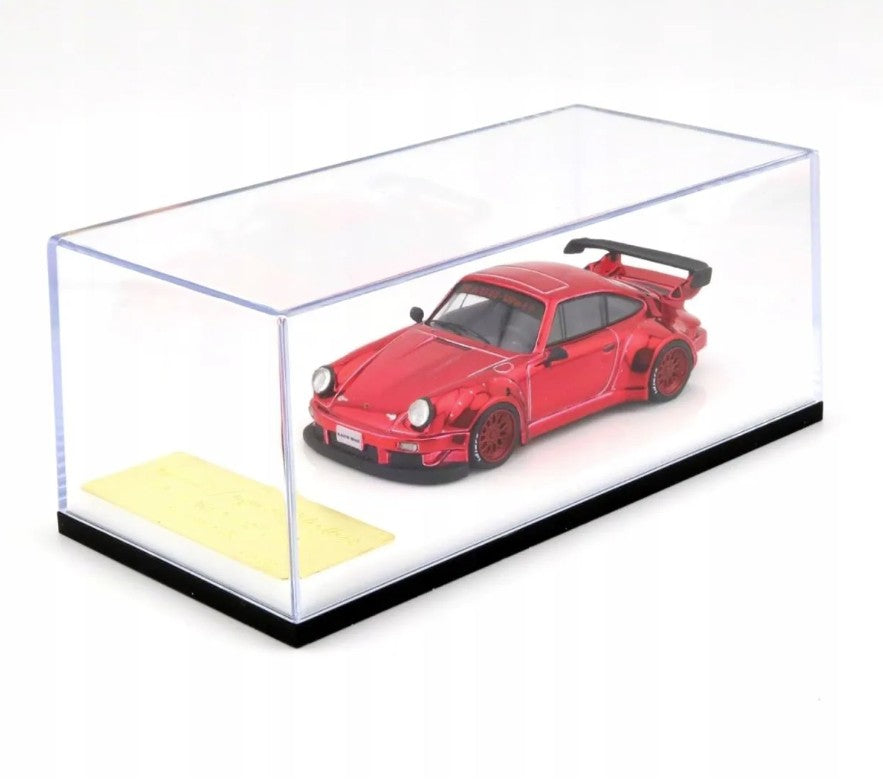 MyModelCollect - Porsche RWB 930 (Chrome Red) - 1:64 Scale