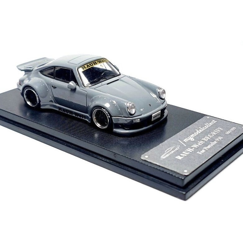 MyModelCollect - Porsche RWB 930 (Naduo Grey) - 1:64 Scale