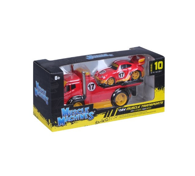 Maisto Muscle Machines - Transports - Series 4 - JDM Flatbed/RWB 993 (Model 10)