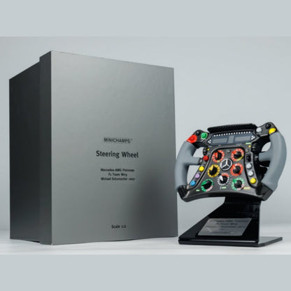 Minichamps - Mercedes-AMG 2012 F1 W03 Steering Wheel - Michael Schumacher - Limited Edition - Scale 1:2