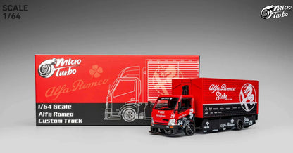 Micro Turbo - Alfa Romeo 'Stake F1 Team' Custom Truck - 1:64 Scale