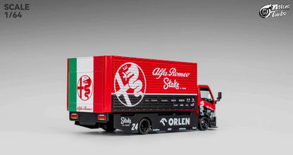 Micro Turbo - Alfa Romeo 'Stake F1 Team' Custom Truck - 1:64 Scale