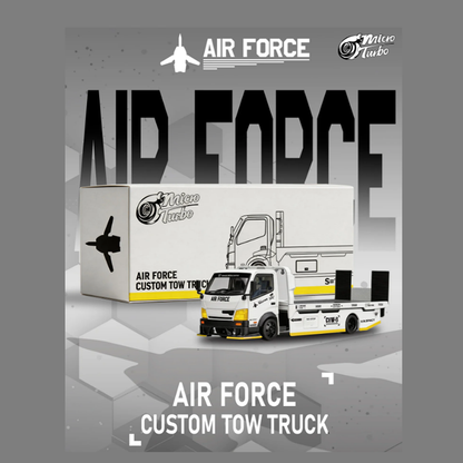 Micro Turbo - 'Air Force' Custom Tow Truck - 1:64 Scale