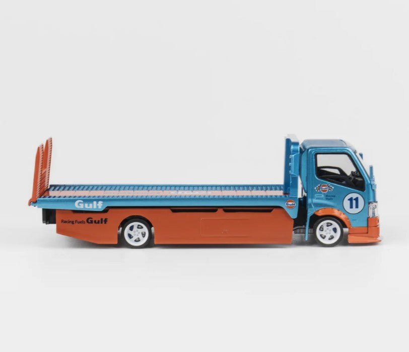Micro Turbo - Custom Tow Truck 'Gulf' Livery - 1:64 Scale