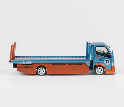 Micro Turbo - Custom Tow Truck 'Gulf' Livery - 1:64 Scale
