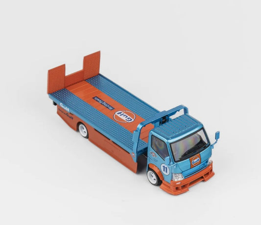 Micro Turbo - Custom Tow Truck 'Gulf' Livery - 1:64 Scale