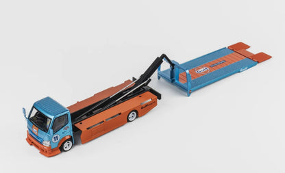 Micro Turbo - Custom Tow Truck 'Gulf' Livery - 1:64 Scale