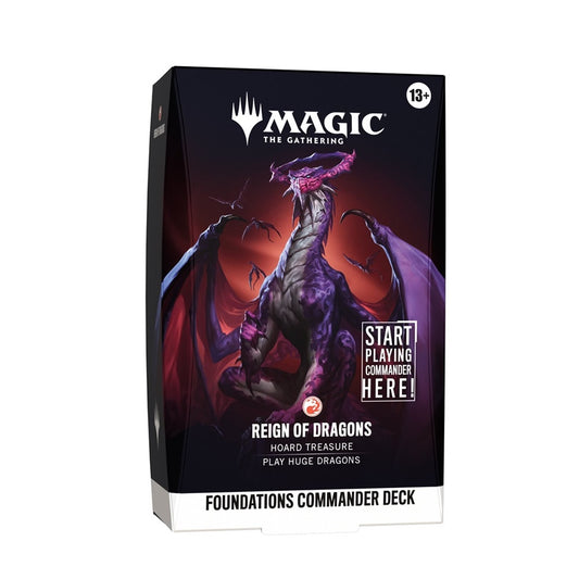 Magic: The Gathering - Foundations - Commander Deck - Reign of Dragons