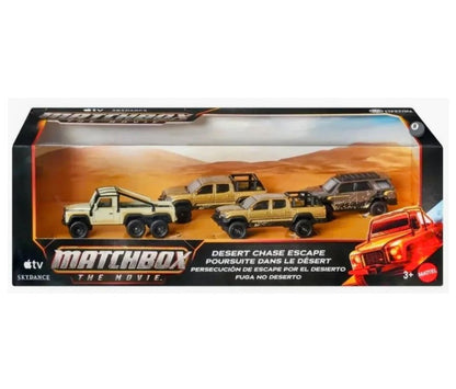 Matchbox - 'Matchbox: The Movie' - Desert Chase Escape Collector Multipack