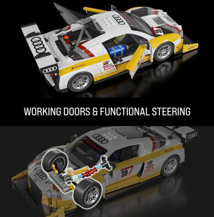 Mattel - Hot Wheels Elite Series - 2015 Audi R8 LMS - 820 Piece