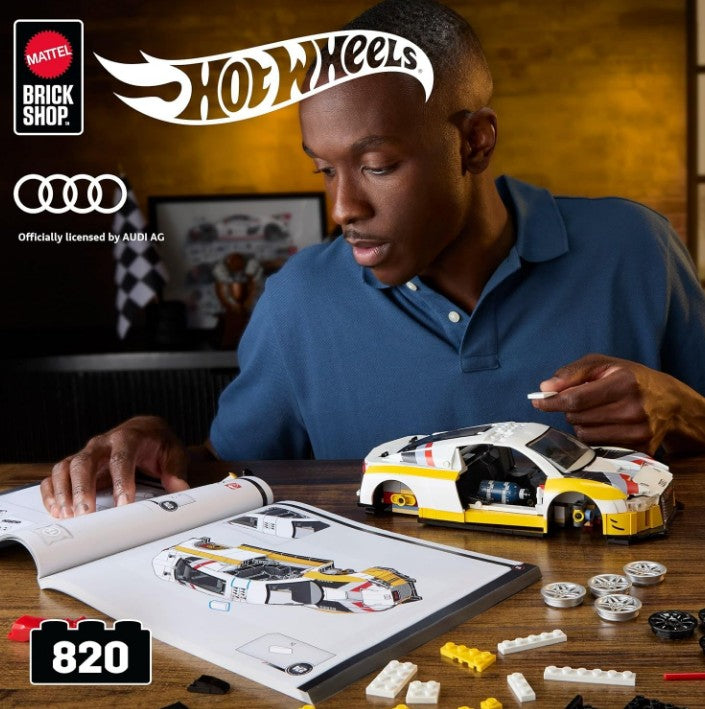 Mattel - Hot Wheels Elite Series - 2015 Audi R8 LMS - 820 Piece