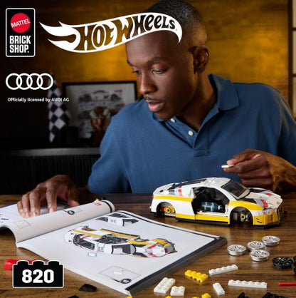 Mattel - Hot Wheels Elite Series - 2015 Audi R8 LMS - 820 Piece