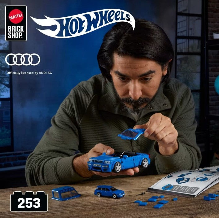 Mattel - Hot Wheels Speed Series - 1994 Audi Avant RS2 - 253 Pieces
