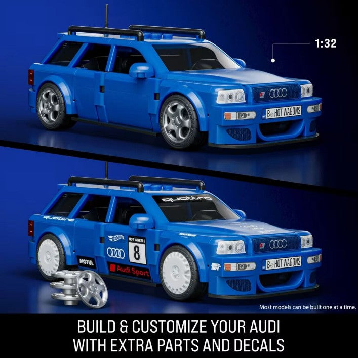 Mattel - Hot Wheels Speed Series - 1994 Audi Avant RS2 - 253 Pieces