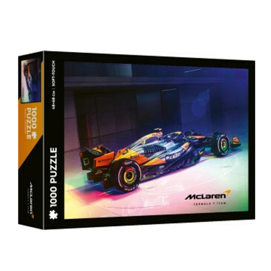 F1 Puzzle - McLaren Formula 1 F1 Team MCL38 (2024 Chrome Livery USA GP) - 1000pc Jigsaw Puzzle
