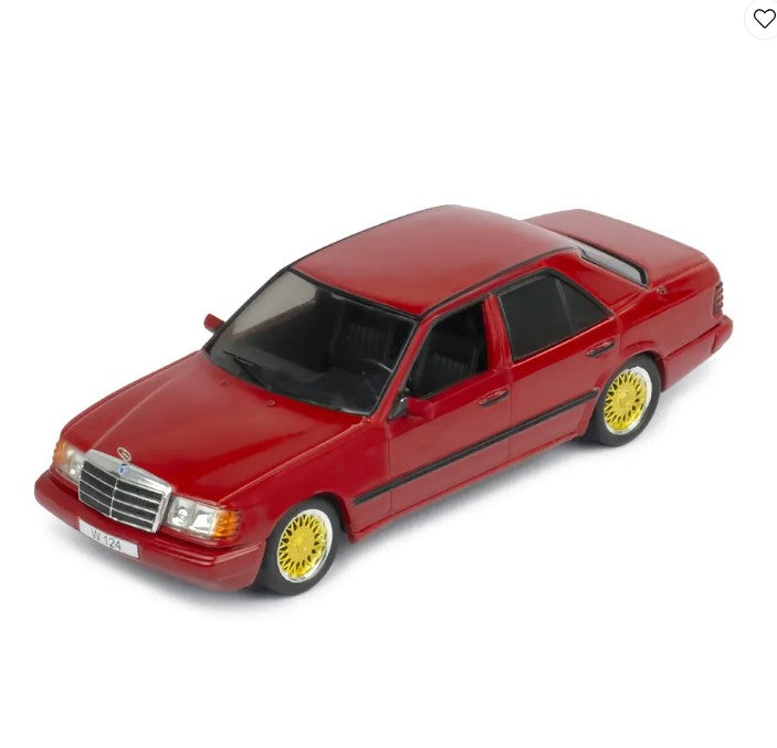 Mercedes-Benz 300 E (W124) - 1984 - Röd - Ixo Models - 1:43 Mercedes-Benz 300 E (W124) - 1984 - Röd - Ixo Models - 1:43