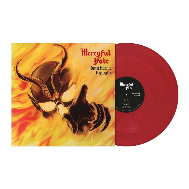 NEW - Mercyful Fate, Don't Break the Oath: 40th Anniversary (Red Ruby) LP